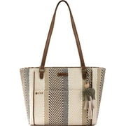 Women's Sakroots Artist Circle Metro Satchel Tobacco Batik World Woven OSFA