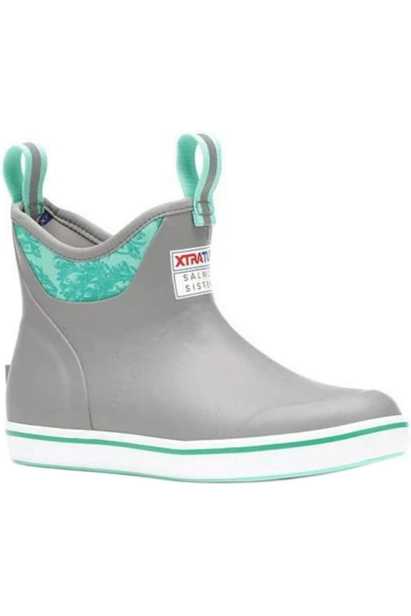 Women's Salmon Sisters 6 in Ankle Deck Boot Size 7(M)