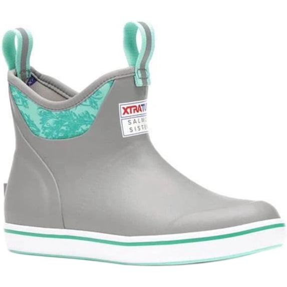 Women's Salmon Sisters 6 in Ankle Deck Boot Size 7(M)