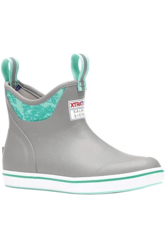 Women's Salmon Sisters 6 in Ankle Deck Boot Size 7(M)