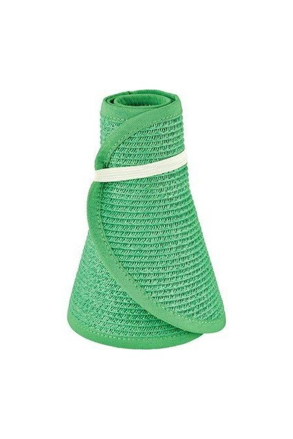 San Diego Hat Company Women's Ultrabraid Large Brim Visor, Green, OS
