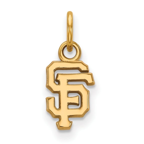 Women's San Francisco Giants 14k Yellow Gold Extra Small Pendant