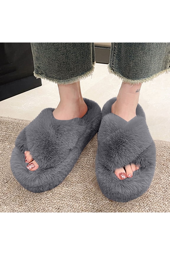 Women's Sandals, Arch Support Slides Fashionable Casual Versatile Trendy Fall And Winter Style Trendy Thick-Soled Sandals