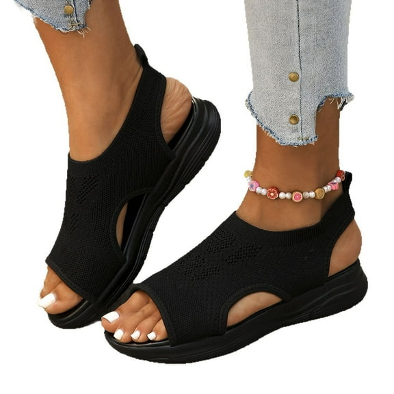 Women's Sandals: Breathable Wide-Fit Design for Sports, foot arch pad – Hiking, Outdoor, and Dressy Occasions