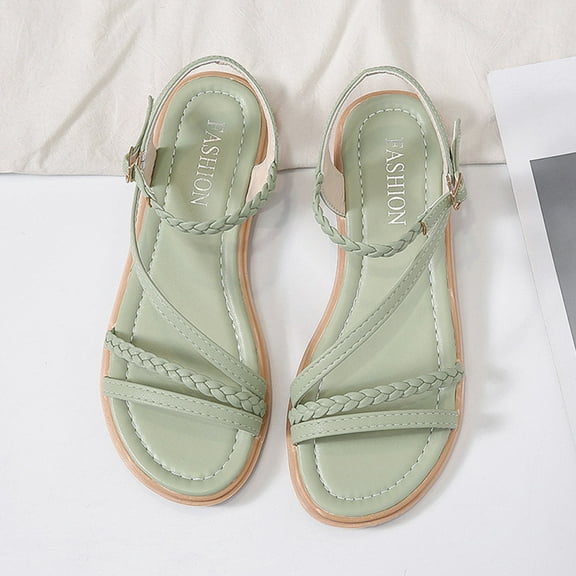 Women's Sandals Flat Sandals Casual Flat Sandals Women Summer New Fashion Hundred Soft Sole