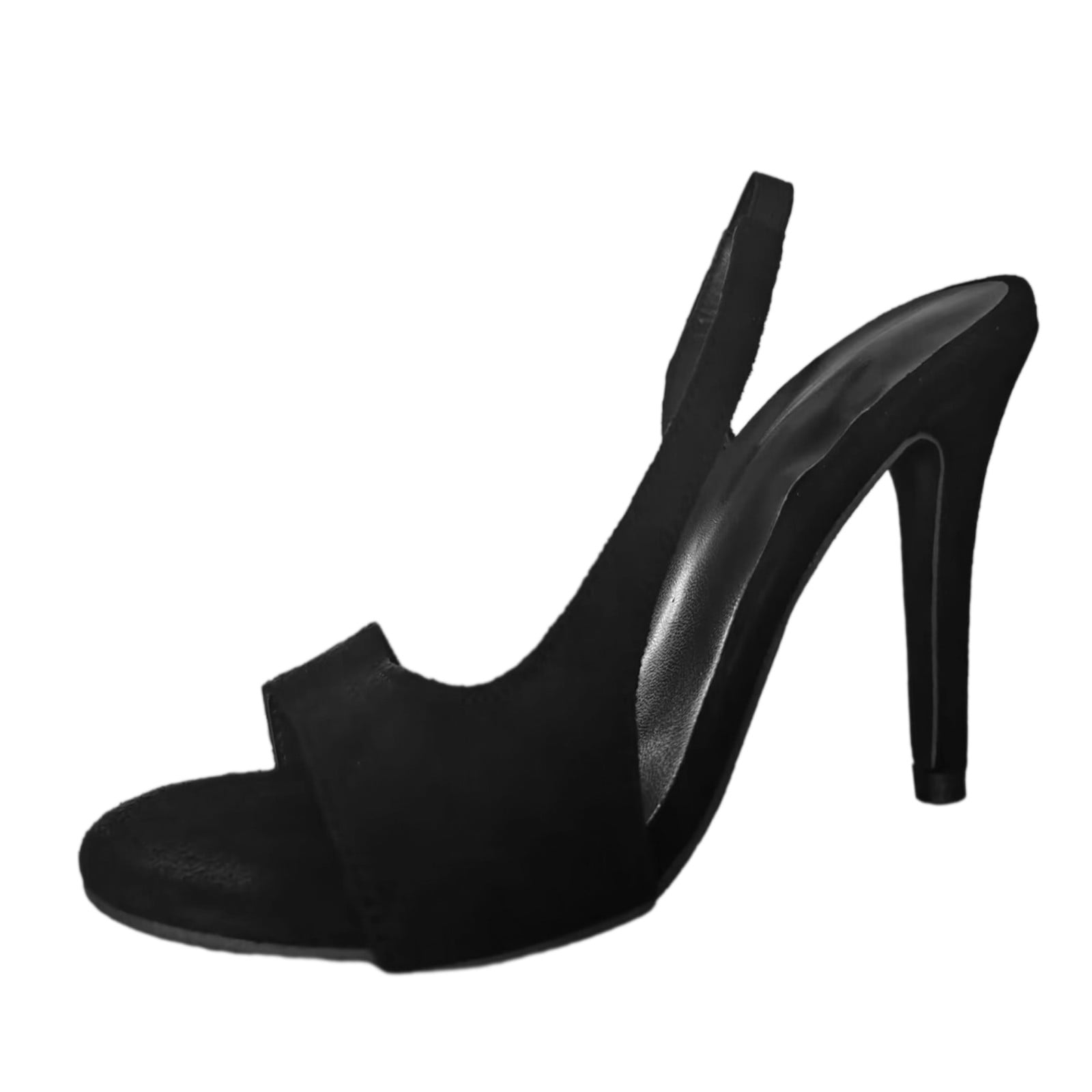 Women s Sandals Ladies Summer Solid Color Stiletto Vintage Open Toe Sexy Stiletto Pointed Fish Mouth Slipper Heels High Heeled Sandals Flat Slide Sandals Women Size 12 Sandals Shoes for Women Sexy