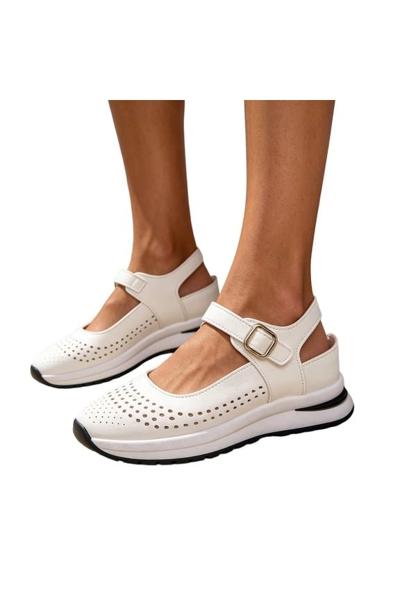 Women's Sandals Summer Trekking Sandals Women's Platform Comfortable Breathable Wide Feet Soft Wedge Sandals Hiking Sandals Washable Casual Summer Shoes for Holidays Beach Everyday
