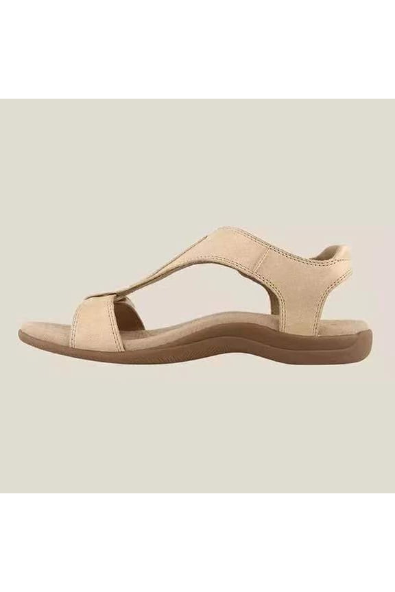 Women's Sandals with foot arch pad | anti-slip Rubber Outsole for Walking Comfort