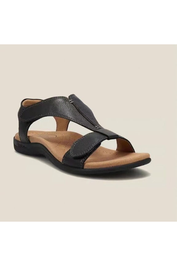 Women's Sandals with foot arch pad | anti-slip Rubber Outsole for Walking Comfort