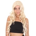 thumbnail image 1 of Women's Sanderson Witch Sister Halloween Wig | Blonde TV/Movie Wigs | Premium Breathable Capless Cap, 1 of 9