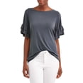 thumbnail image 1 of Women's Sandwash Ruffle Top, 1 of 4