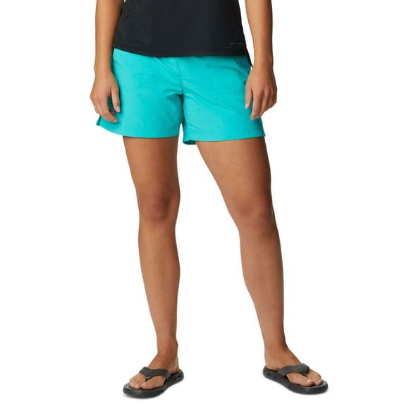 Columbia Women's Standard Sandy River Short, Bright Aqua, X-Large x 3L
