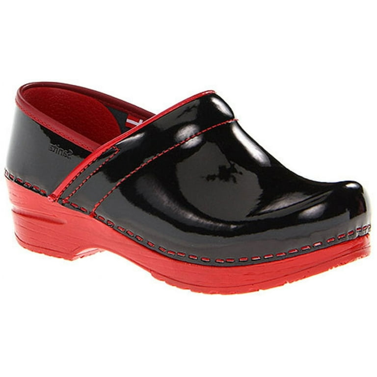 Women s Sanita Xenia Clogs RED 37 M EU 6.5 7 M