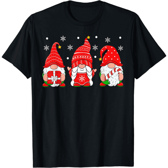 Women’s Santa Claus Christmas T-Shirt – Fun & Simple Holiday Outfit for Celebrations
