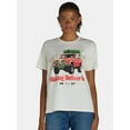 thumbnail image 1 of Women’s Santa Ford Bronco Graphic Print Tee, Sizes XXS-XXL, 1 of 4