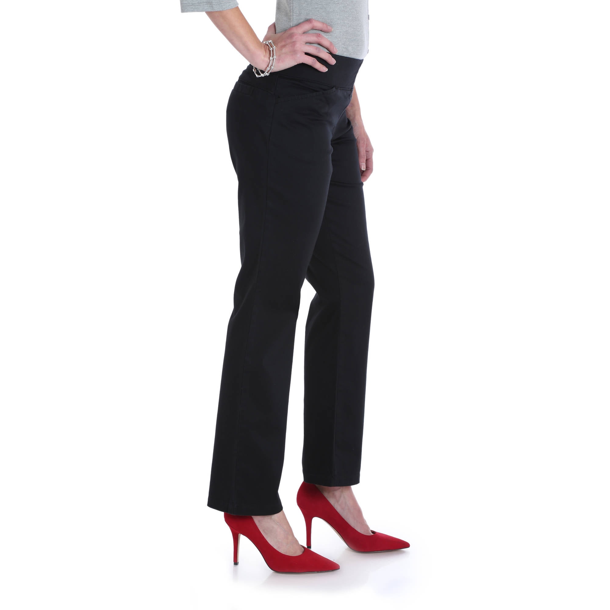 Women's Sateen Pull On Bootcut Pant