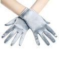 thumbnail image 1 of Women's Satin Gloves Under $5! Kadlawus Women's Satin Long Gloves, Wedding Bridal Gloves, Evening Party Gloves for Formal, Celebration, Fashion, Opera Gloves, Gift for Her, Special Occasion Gloves, 1 of 2