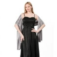 thumbnail image 1 of Women’s Satin Silk Shawl and Wrap for Evening Party Dresses Bridal Bridesmaid Wedding Shawl Shoulder Cover Up, 1 of 1
