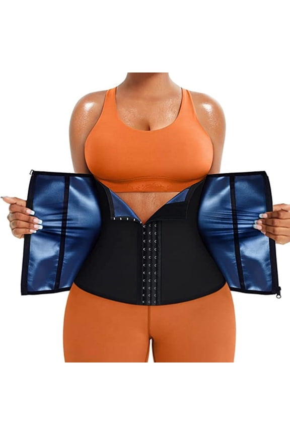 Women’s Sauna Suits Sweat Waist Trainer Belt for Fitness Training Running Yoga Body Shaping
