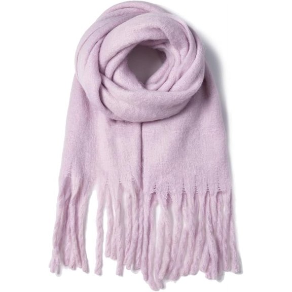 Women's Scarf Big Colorful Thick Blanket Wrap Winter Oversized Warm Chunky