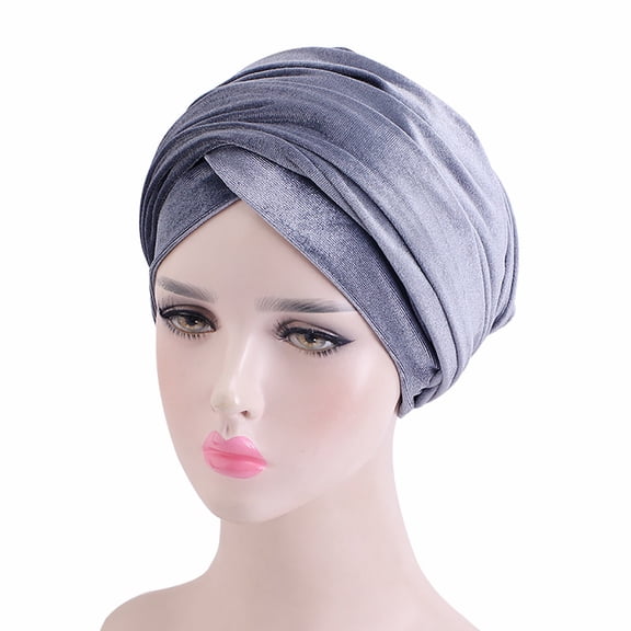 Women's Scarf Bonnet Hat - Turban Head Cover, Baseball Cap, Polyester, One Size