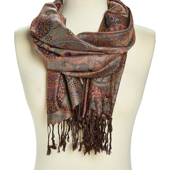 Women's Scarf Lightweight Long Scarfs Lady Pashmina Wraps Shawl Paisley Floral Stole Soft Scarves For Women Online