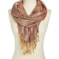 thumbnail image 1 of Women's Scarf Lightweight Long Scarfs Lady Pashmina Wraps Shawl Paisley Floral Stole Soft Scarves For Women Online, 1 of 1