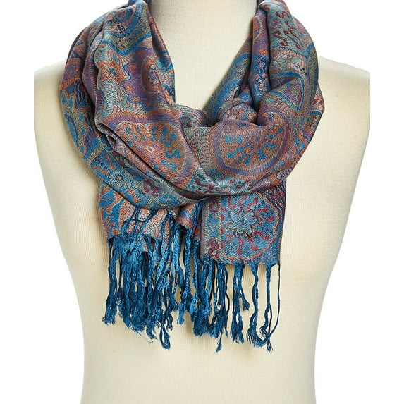 Women's Scarf Lightweight Long Scarfs Lady Pashmina Wraps Shawl Paisley Floral Stole Soft Scarves For Women Online
