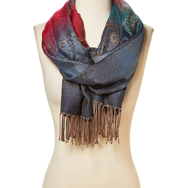 Women's Scarf Lightweight Long Scarfs Lady Pashmina Wraps Shawl