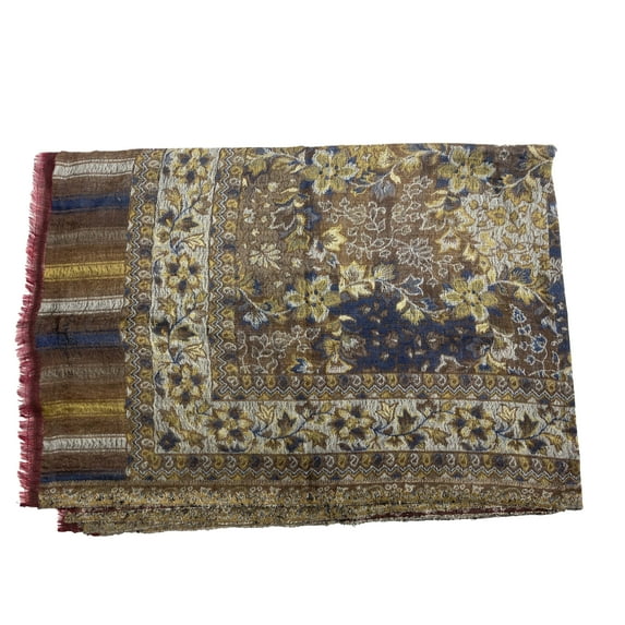 Women's Scarf Soft Wool Scarf Accessory for Summer and Spring in Beautiful Colors