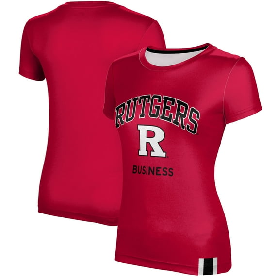 Women's Scarlet Rutgers Scarlet Knights Business T-Shirt