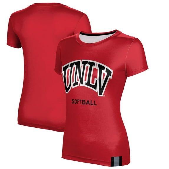 Women's Scarlet UNLV Rebels Softball T-Shirt