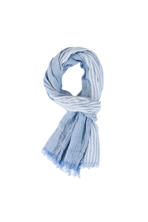 Women's Scarves Men'S Scarf Spring And Summer Striped Scarf And Color Blocked Woven Lightweight Casual Men'S Scarf Blue,Blue Women's Accessories
