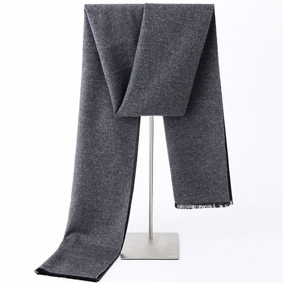 Women's Scarves Mens Scarf Scarves Winter Autumn Solid Color Scarf For Male Long Scarves,Gray Women's Accessories Scarf