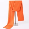thumbnail image 1 of Women's Scarves Mens Scarf Scarves Winter Autumn Solid Color Scarf For Male Long Scarves,Orange Women's Accessories Scarf, 1 of 3