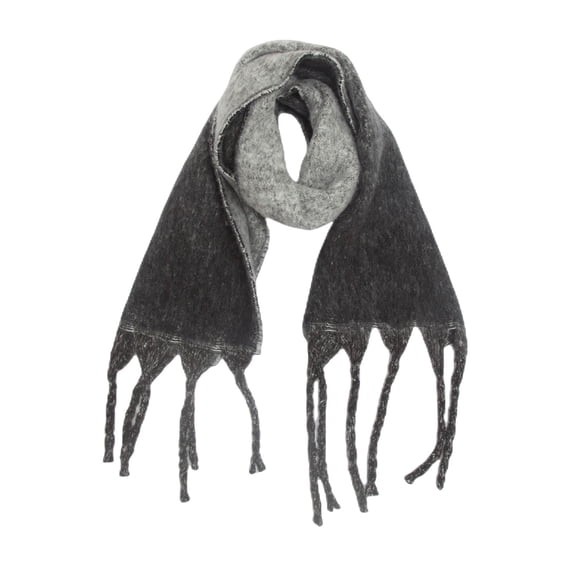Women's Scarves Shawl Europe And The United States Winter Thickened Collar Loop Yarn Coarse Fringe Gradient Color Scarf, Women's Accessories Scarf
