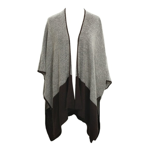 Women's Scarves Women Plush Splice Poncho Shawl Scarf Fringed Wraps Pashminas Sweater Pullover Cape Gifts For Women Sweater Cardigan Hem Shawl Wrap Cloak, Women's Accessories Scarf