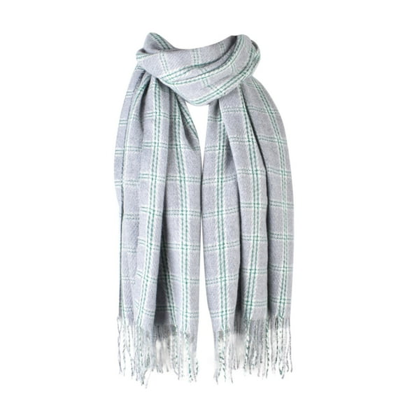 Women's Scarves Women'S Autumn And Winter Solid Color Shawl Scarf Thickening Warm Fringe Scarf, Women's Accessories Scarf