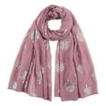thumbnail image 1 of Women's Scarves Women Scarf Gift Scarves Shawl Soft Lightweight Scarf Retro Flower Printing Neck Wrap Shawl Gift Shawl, Women's Accessories Scarf, 1 of 4