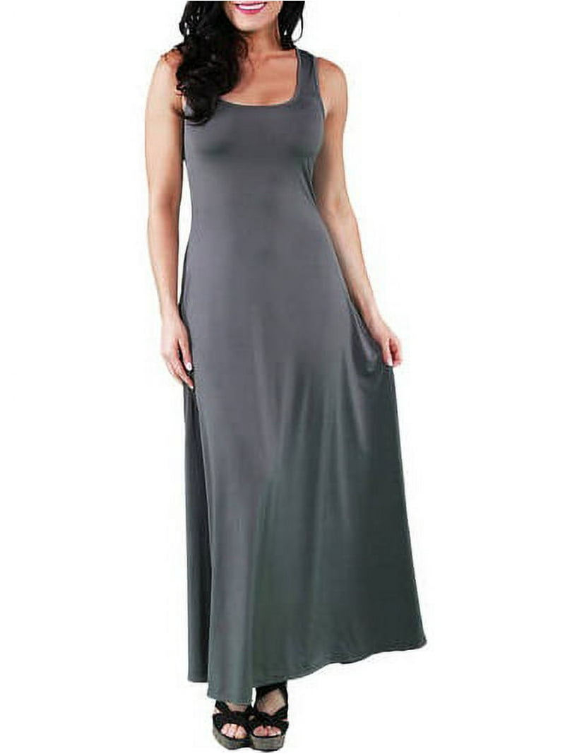Women's Scoop-Neck Tank Maxi Dress