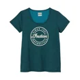 thumbnail image 1 of Women's Script Icon Athlete T-Shirt, Green, 1 of 2