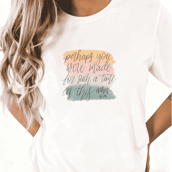 Women's Script Quote T Shirt Casual Top Watercolor Graphic Comfortable Short Sleeve Round Neck White S-5XL