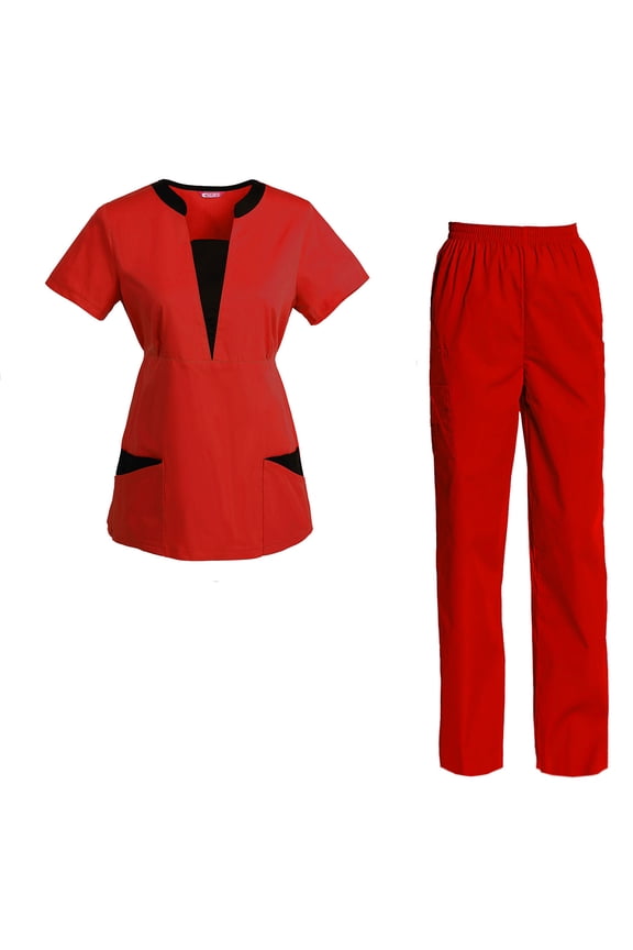 Women’s Scrubs Set - Scrub Top & Pants