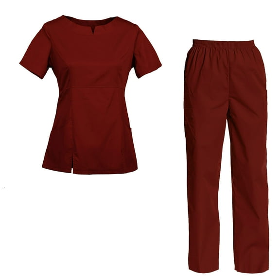 Women's Scrubs Set Top and Pants