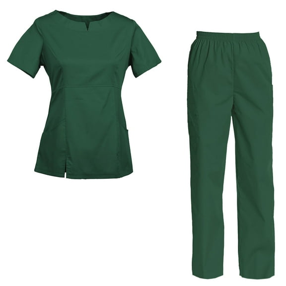 Women's Scrubs Set Top and Pants
