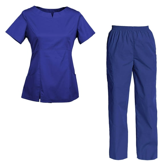 Women's Scrubs Set Top and Pants