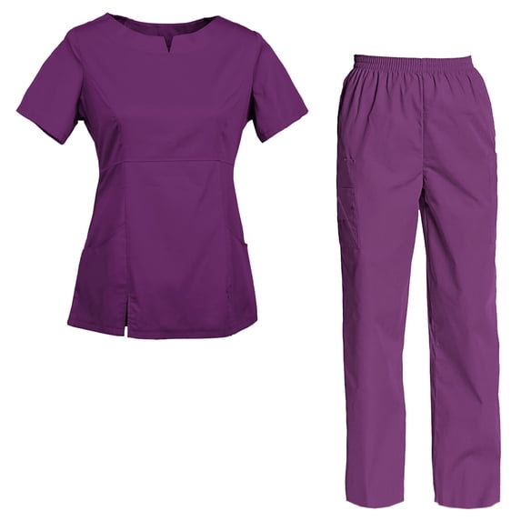 Women's Scrubs Set Top and Pants