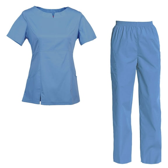 Women's Scrubs Set Top and Pants