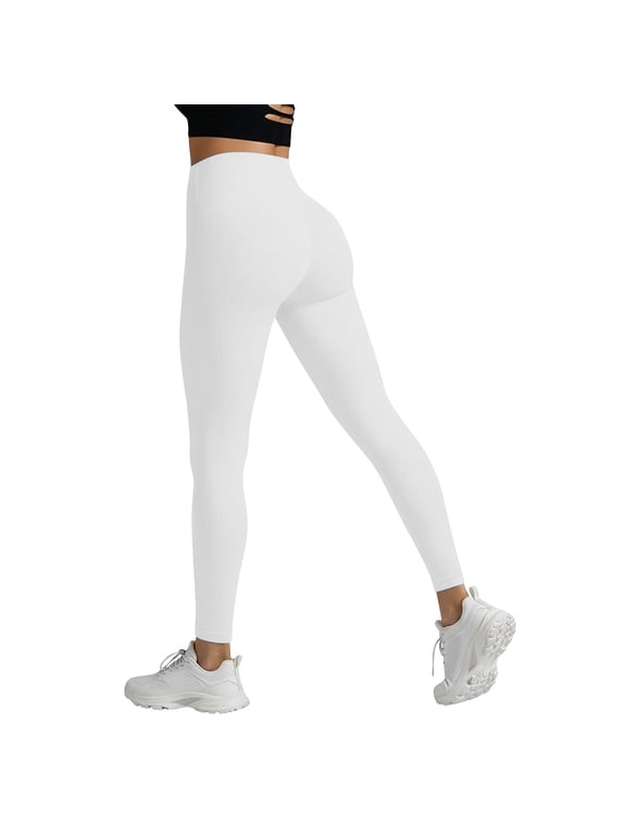Women's Scrunch Butt Lifting Seamless Leggings Booty High Waisted Workout Yoga Pants