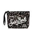 thumbnail image 1 of Women's Scuba Pochette with Animalier Print, Ladies Handbag, Multicolor Brown, 1 of 5
